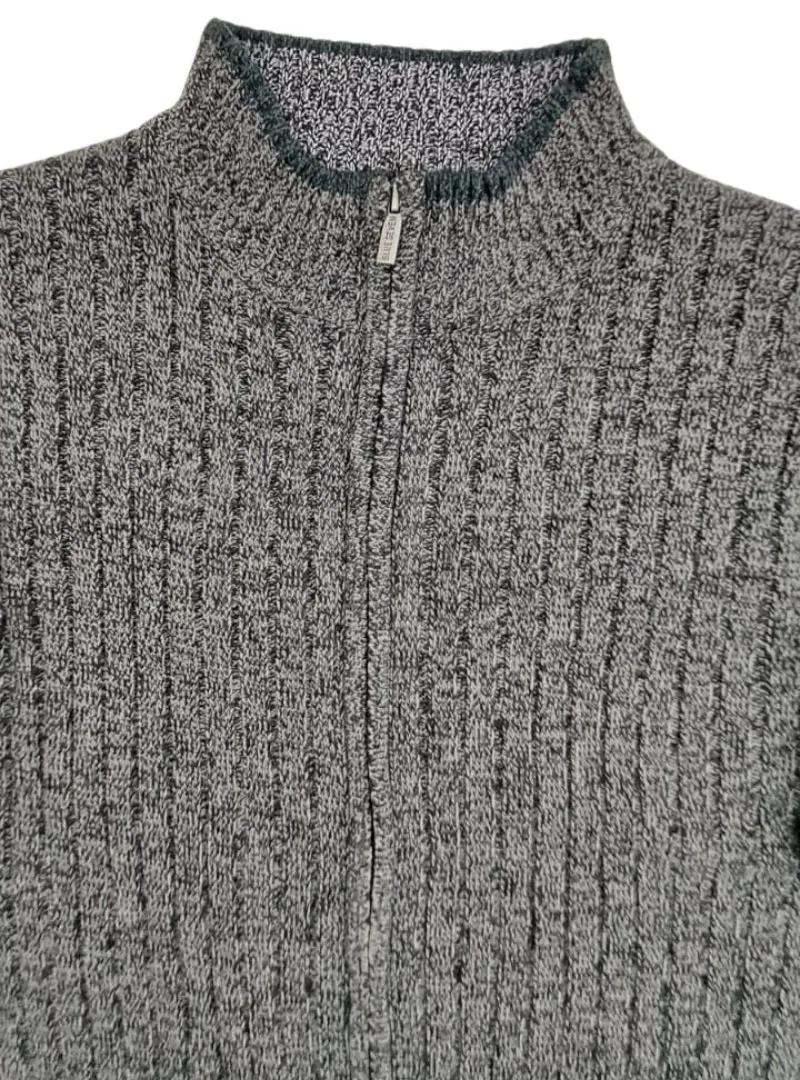 ZIP UP TEXTURED KNIT JACKET sold by FBO product image thumbnail 2