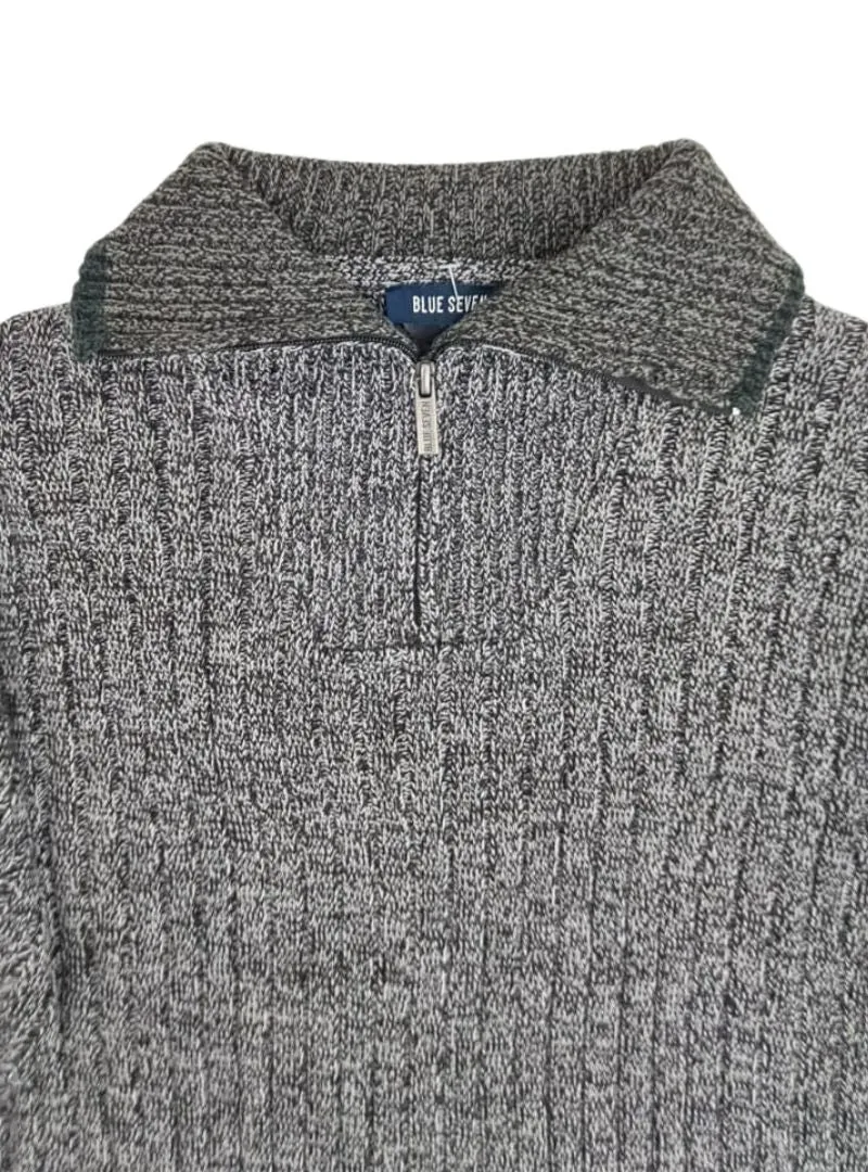 HALF ZIP TEXTURED KNIT TOP sold by FBO product image thumbnail 2