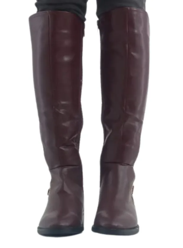 BELT DETAIL STRETCH LONG LENGTH BOOTS made by Studio