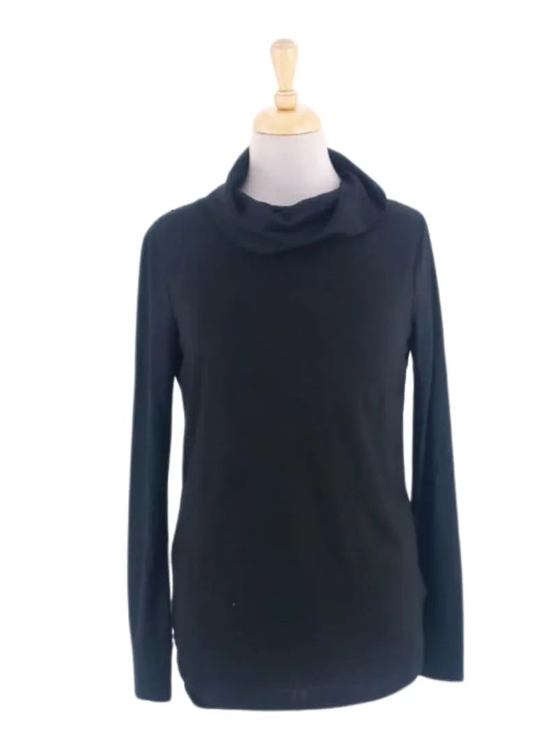 COWL NECK LONG SLEEVE KNIT TOP sold by FBO