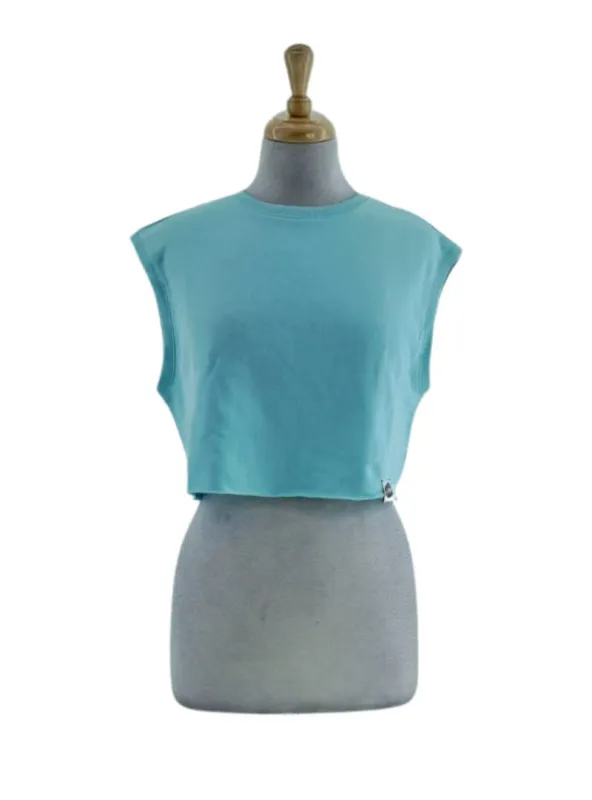 CROPPED FLEECE TEE sold by FBO