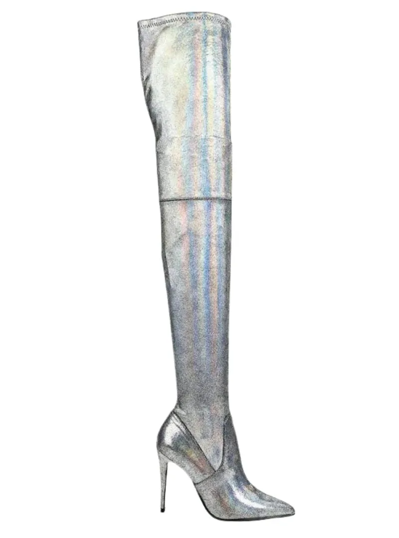 STILETTO HEEL THIGH HIGH BOOTS sold by FBO