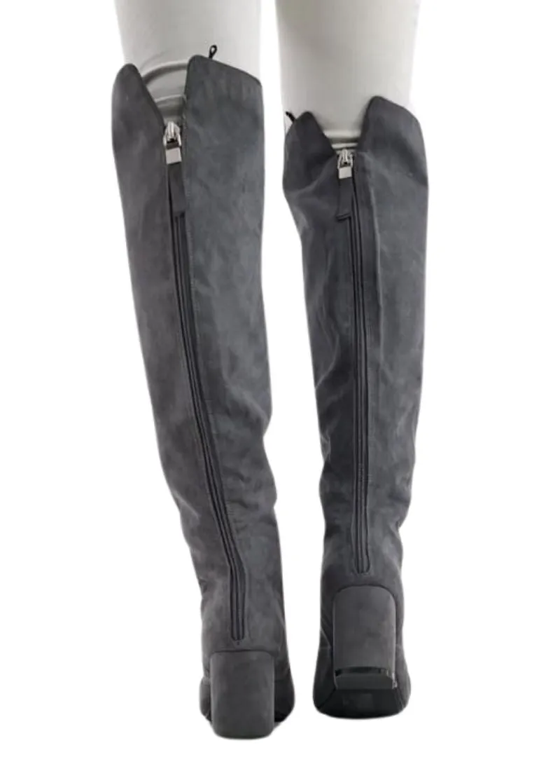 KNEE HIGH ZIP UP BOOTS sold by FBO product image thumbnail 3