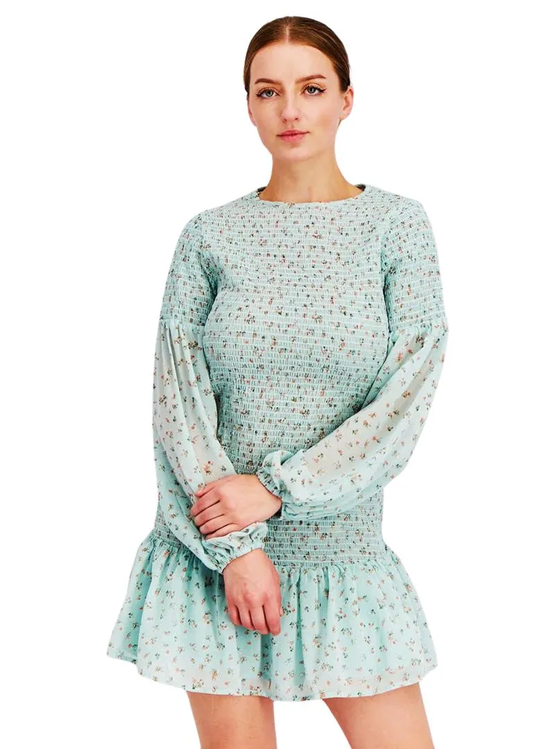 FLORAL SLEEVE DRESS sold by FBO