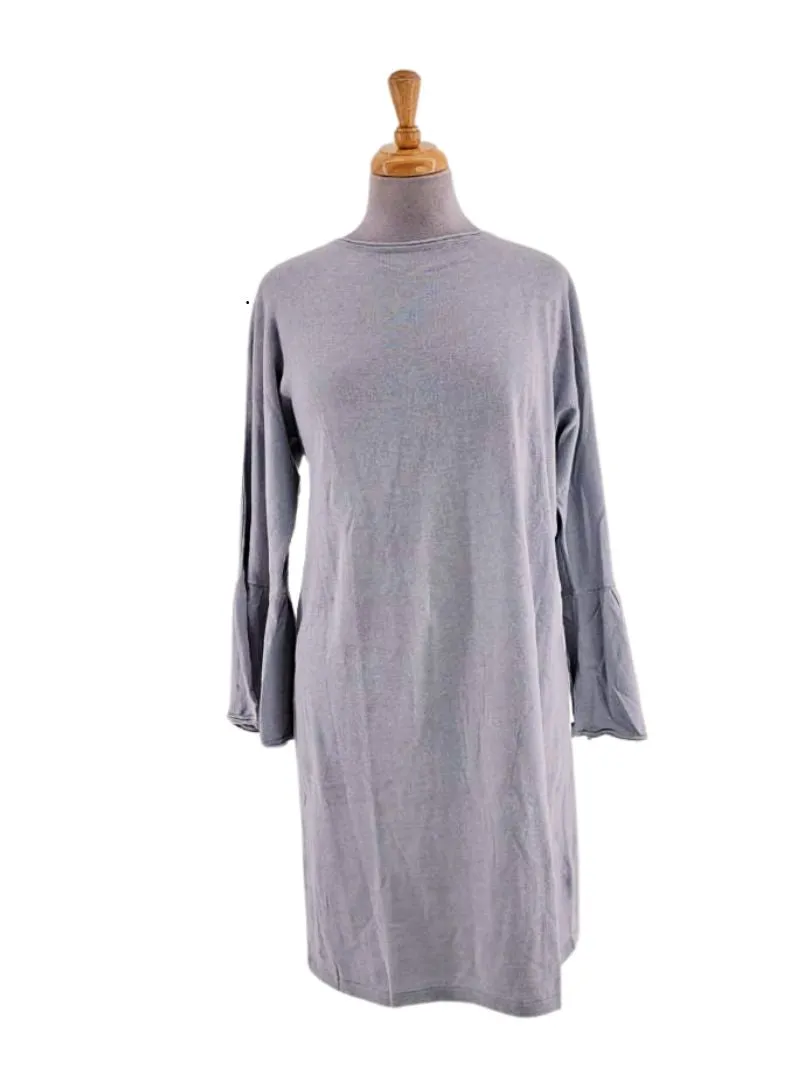 LONG SLEEVE MIDI KNIT DRESS sold by FBO