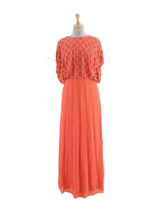 LONG SEQUINS DETAIL DRESS sold by FBO
