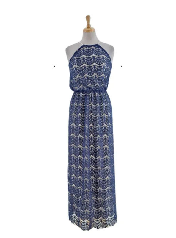 SLEEVELESS LACE DETAIL DRESS sold by FBO