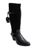 BLOCK HEEL BUCKLE BOOTS sold by FBO