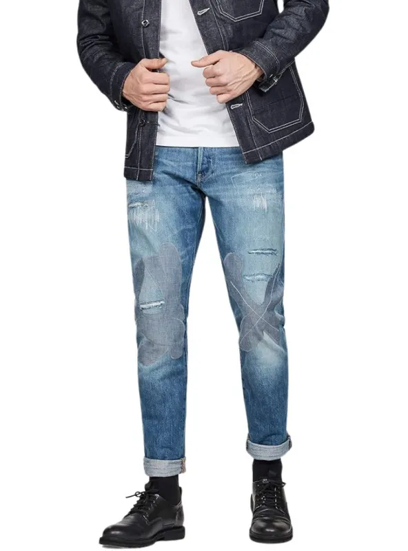 STRAIGHT TAPERED TAPE RESTORED 'G-STAR RAW' JEAN sold by FBO