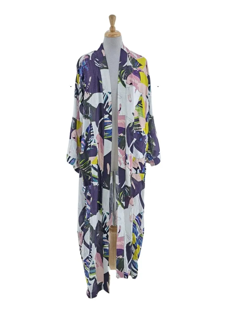 MIXED PRINT LIGHT WEIGHT ROBE sold by FBO