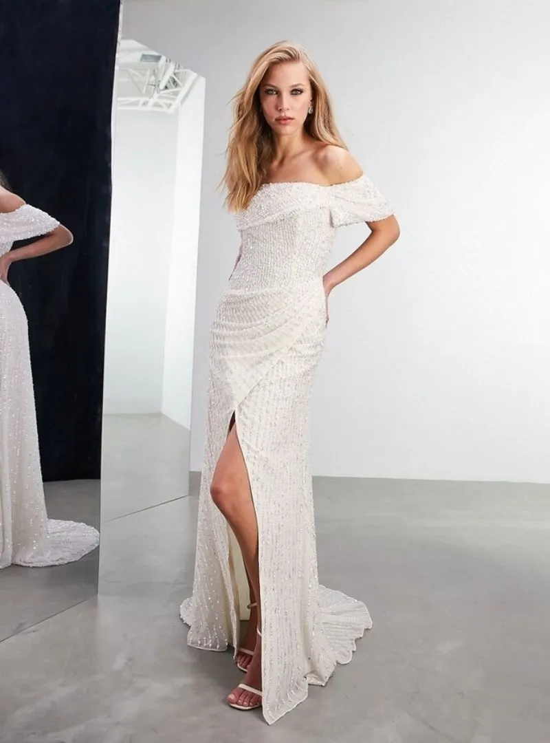 CECILIA BARDOT WEDDING DRESS IVORY sold by FBO