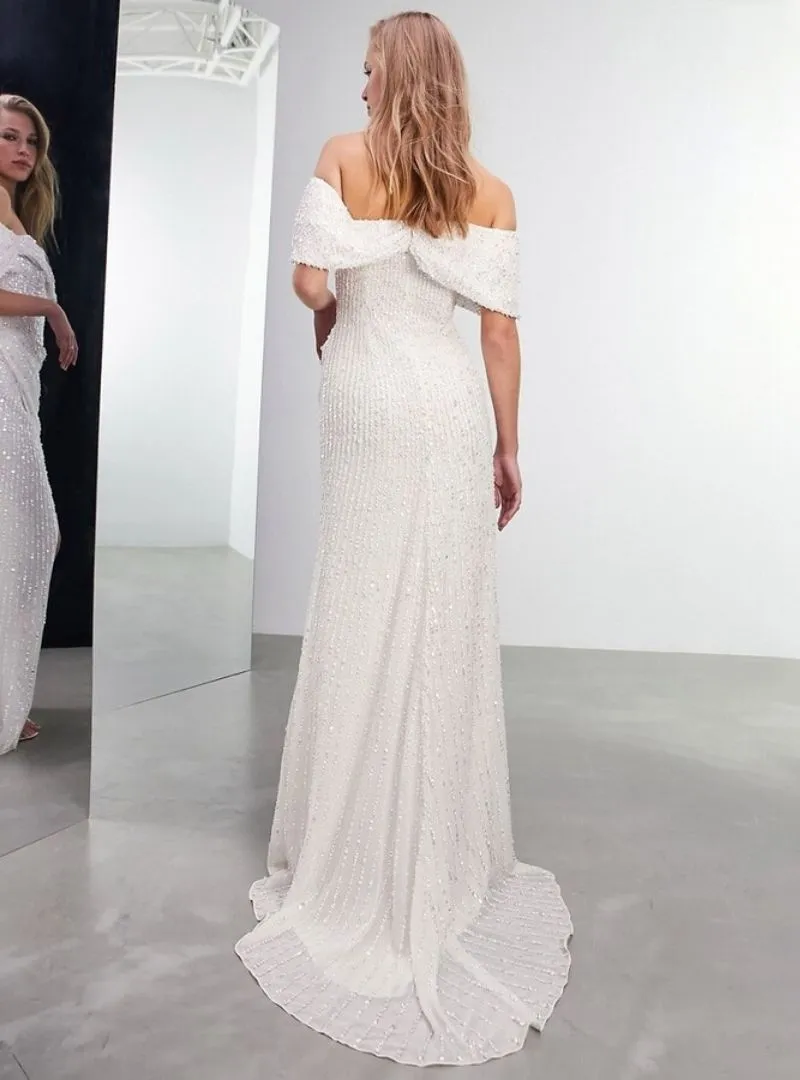 CECILIA BARDOT WEDDING DRESS IVORY sold by FBO product image thumbnail 3