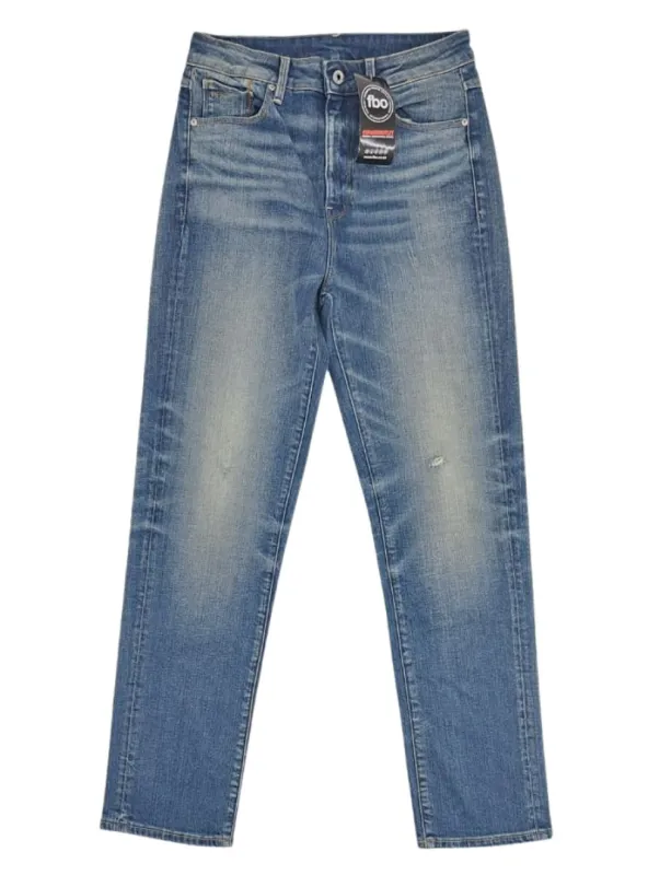 DISTRESSED STRAIGHT LEG DENIM sold by FBO