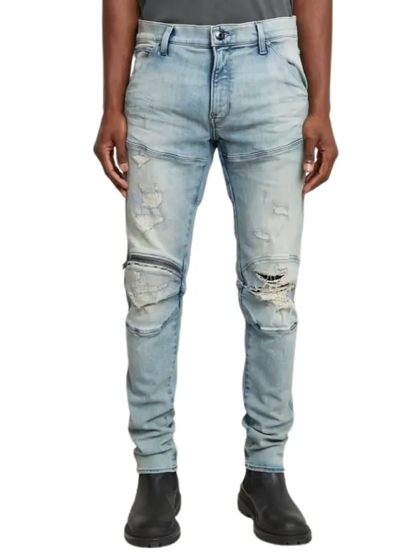 DETAILED 3D ZIP KNEE SKINNY 'G-STAR RAW' JEAN sold by FBO