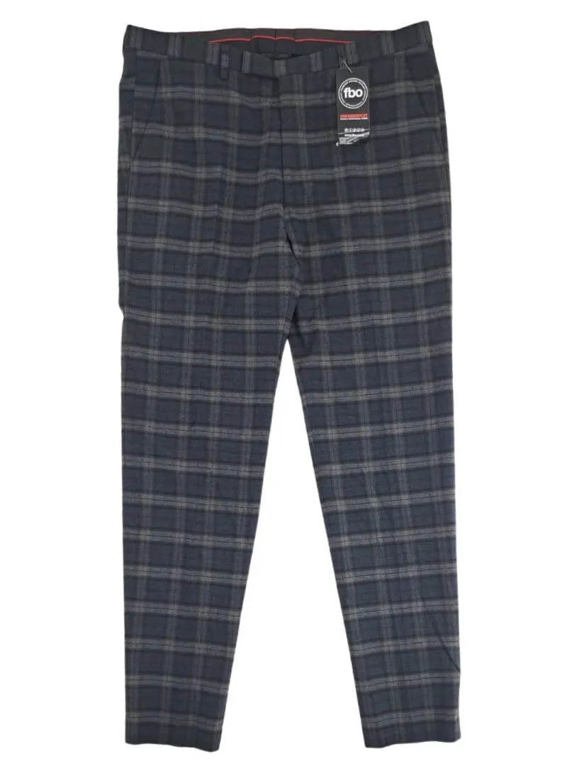 CHECKERD DETAILED FORMAL TROUSER sold by FBO