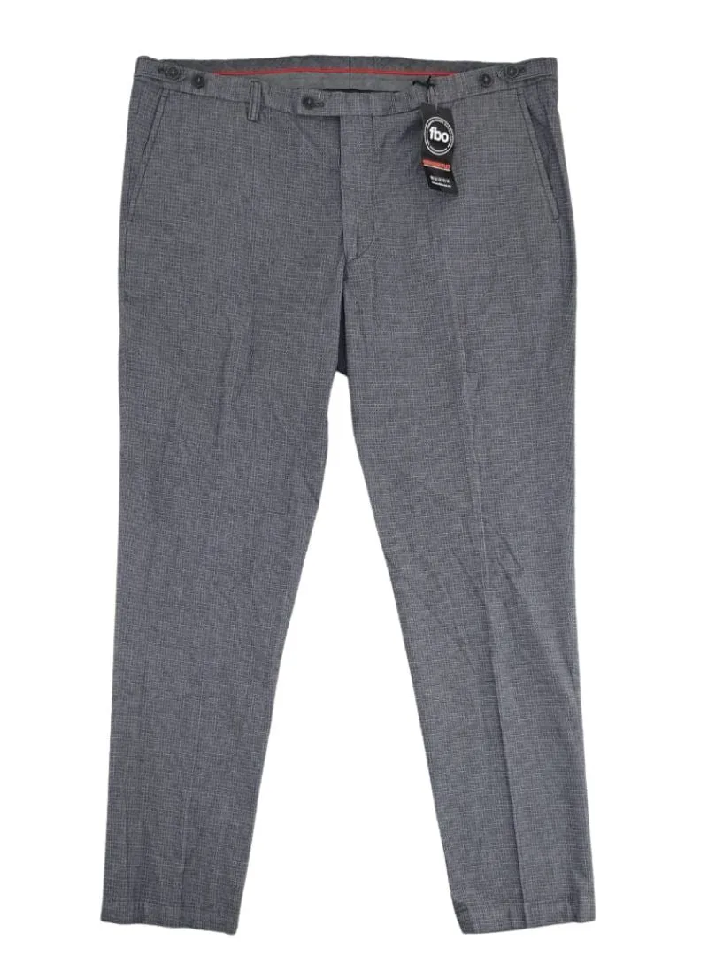 PATTERNED TEXTURED FORMAL TROUSER sold by FBO