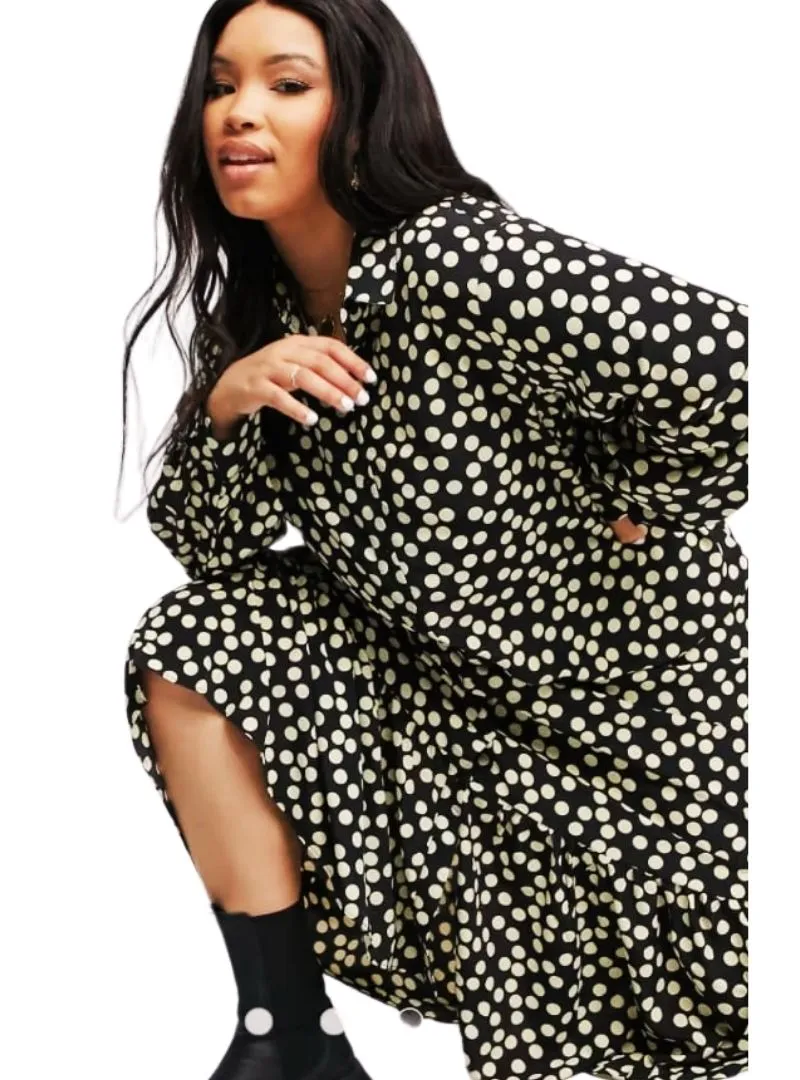 POLKA DOT LONG DRESS sold by FBO product image thumbnail 4