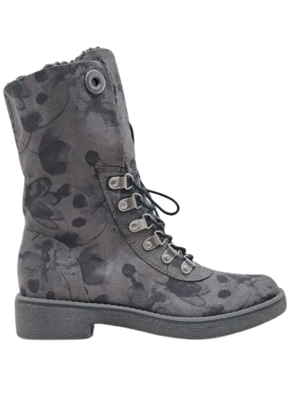 DETAILED LACE UP BOOT sold by FBO