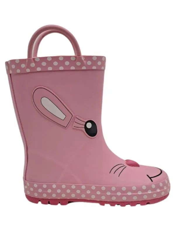 DETAILED BUNNY RAIN BOOTS sold by FBO