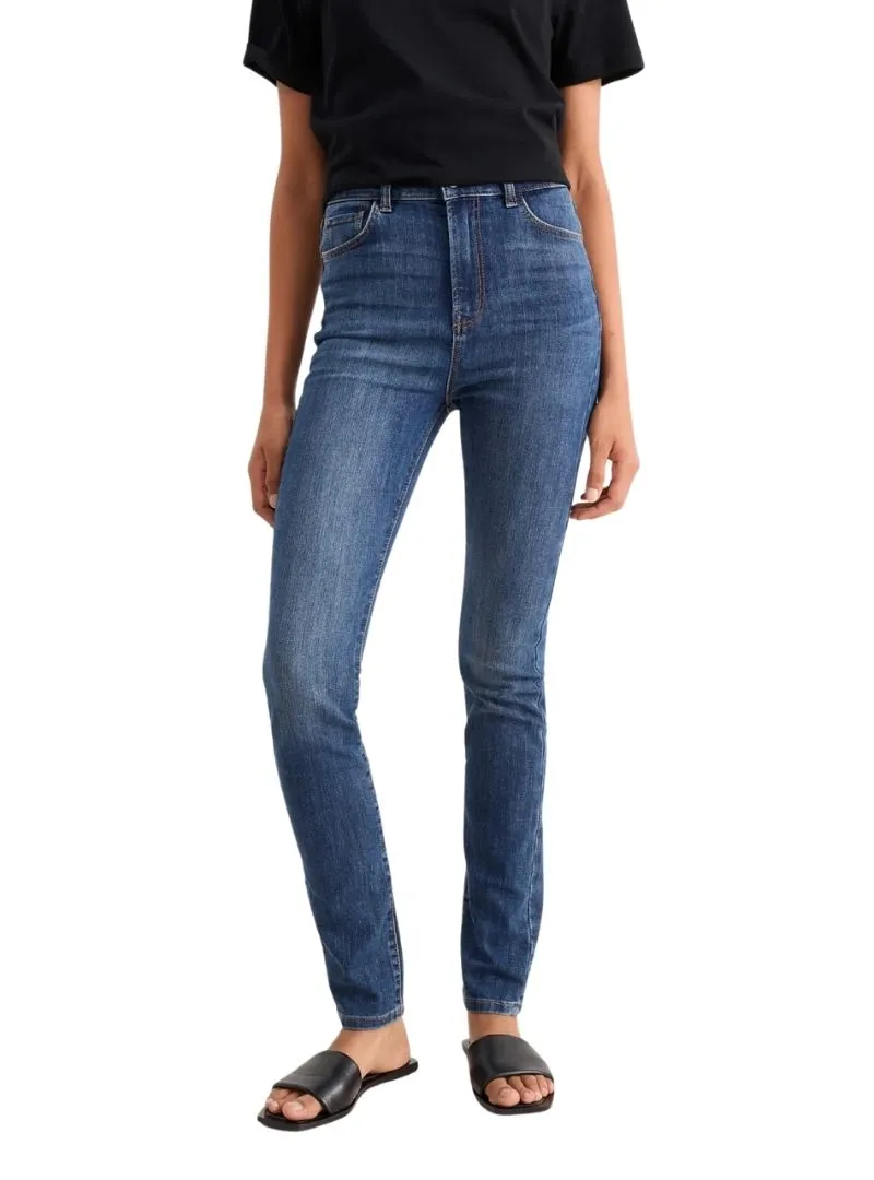 HIGH WAIST SLIM FIT DENIM sold by FBO