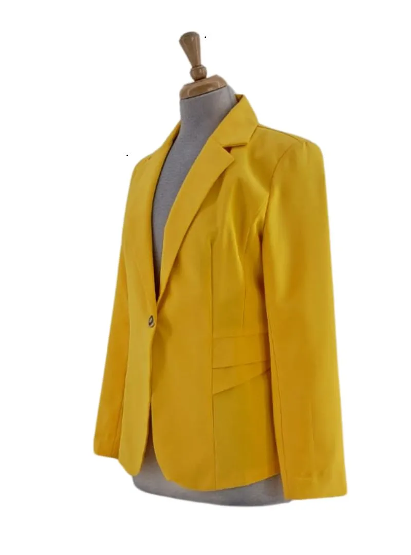 DETAILED BUTTON FORMAL BLAZER sold by FBO product image thumbnail 3