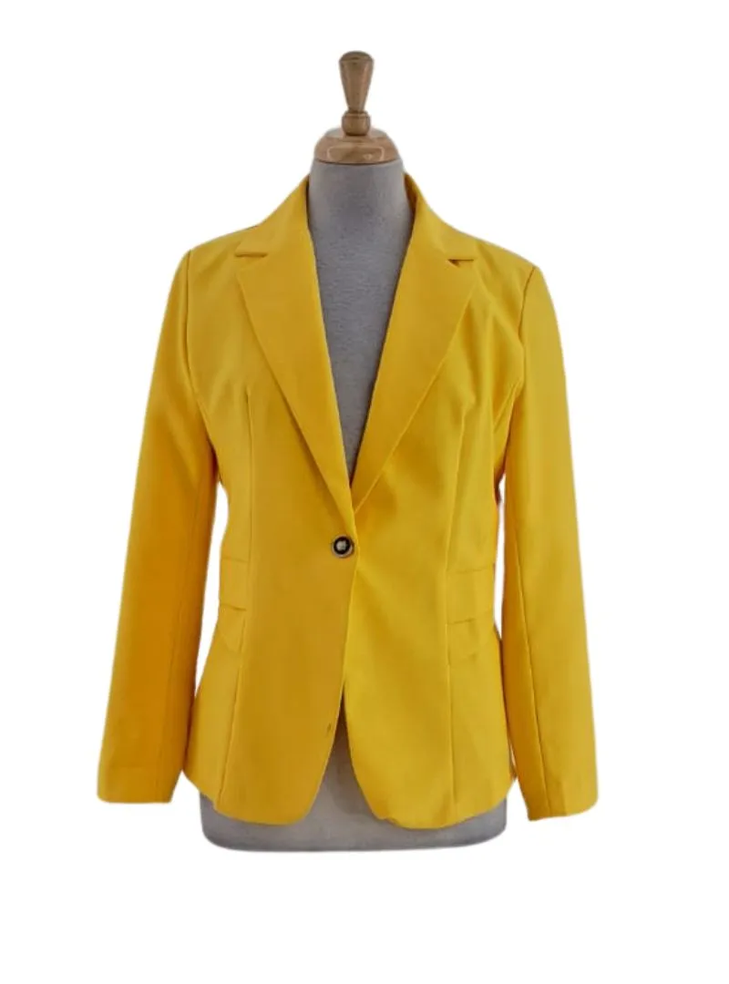 DETAILED BUTTON FORMAL BLAZER sold by FBO