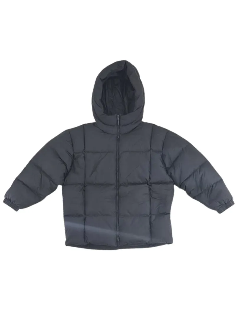 Recycled Down Hooded Puffer Jacket sold by FBO