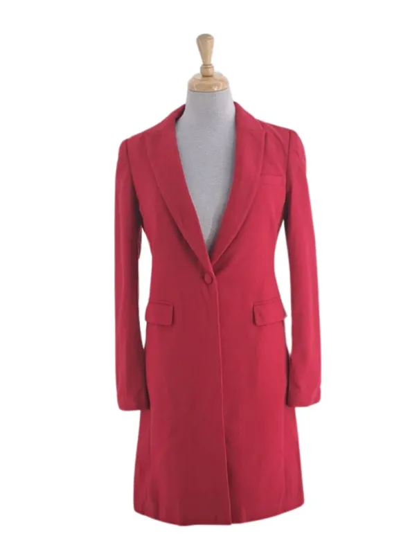 LONG MOCK POCKET COAT sold by FBO