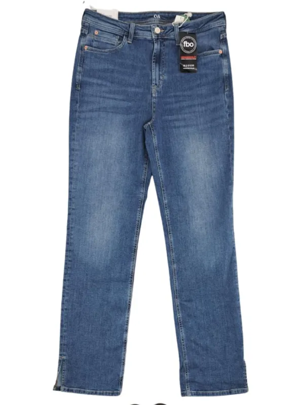 STRAIGHT LEG HIGH RISE JEAN sold by FBO