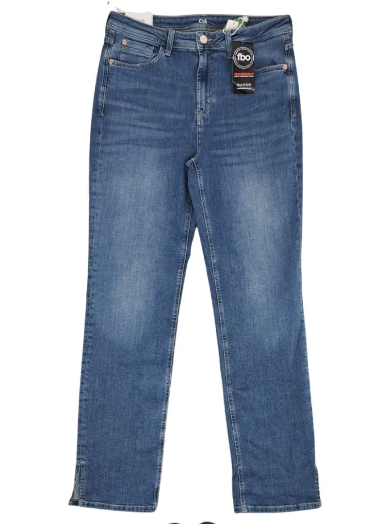 STRAIGHT LEG HIGH RISE JEAN sold by FBO