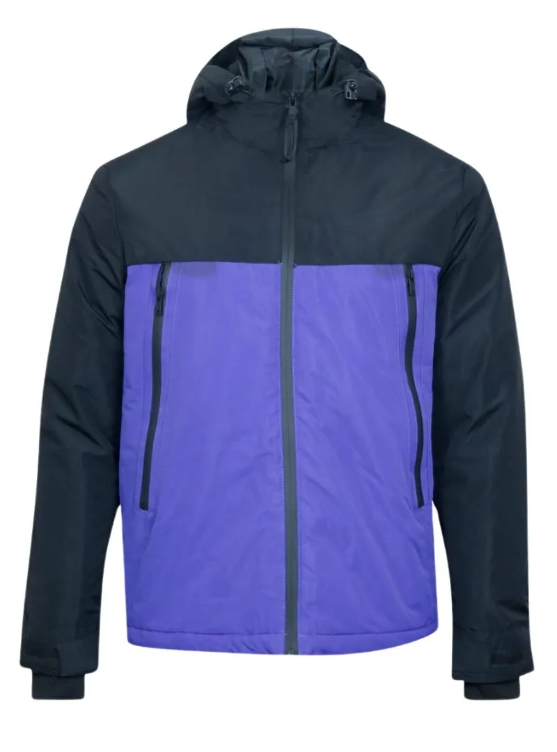 TWO TONE HOODED JACKET sold by FBO