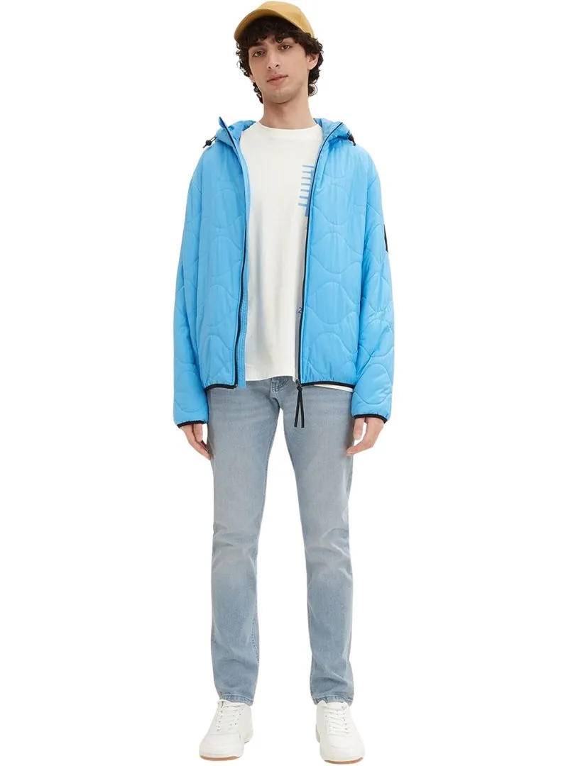 PATTERNED LIGHT WEIGHT HOODED JACKET sold by FBO product image thumbnail 4