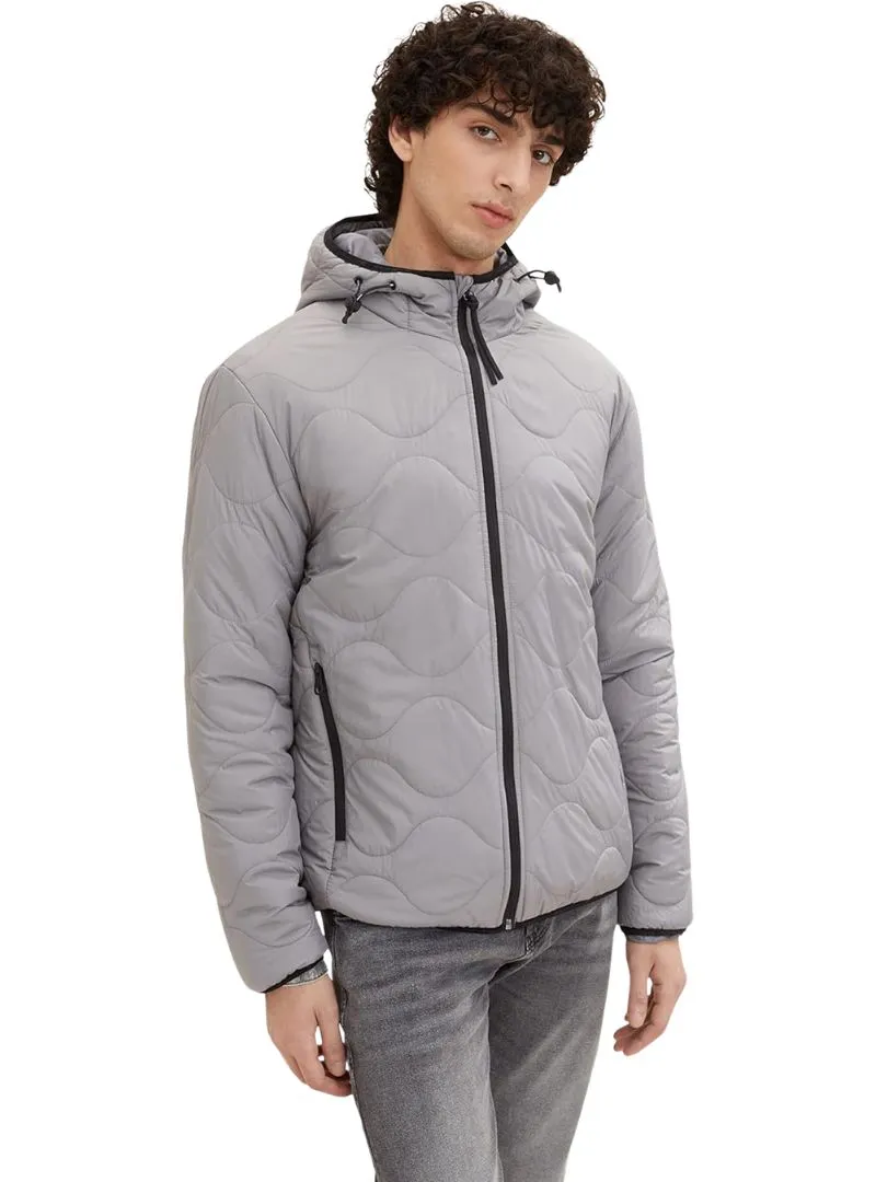 PATTERNED LIGHT WEIGHT HOODED JACKET sold by FBO