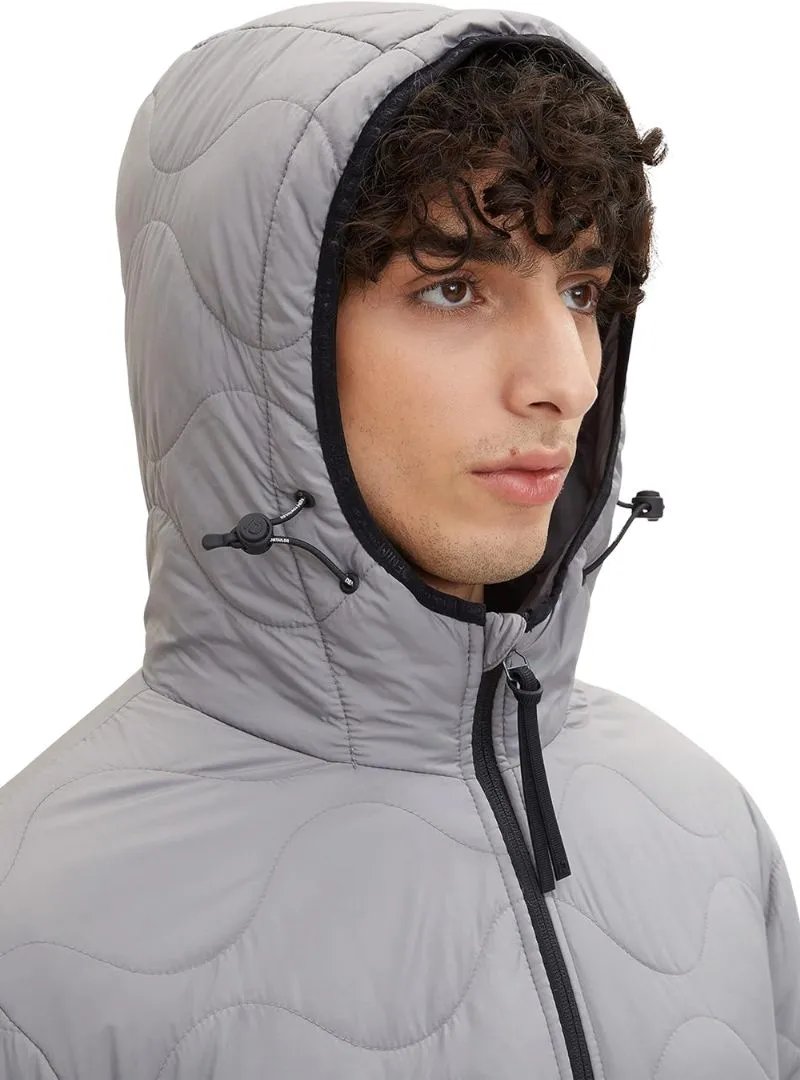 PATTERNED LIGHT WEIGHT HOODED JACKET sold by FBO product image thumbnail 4