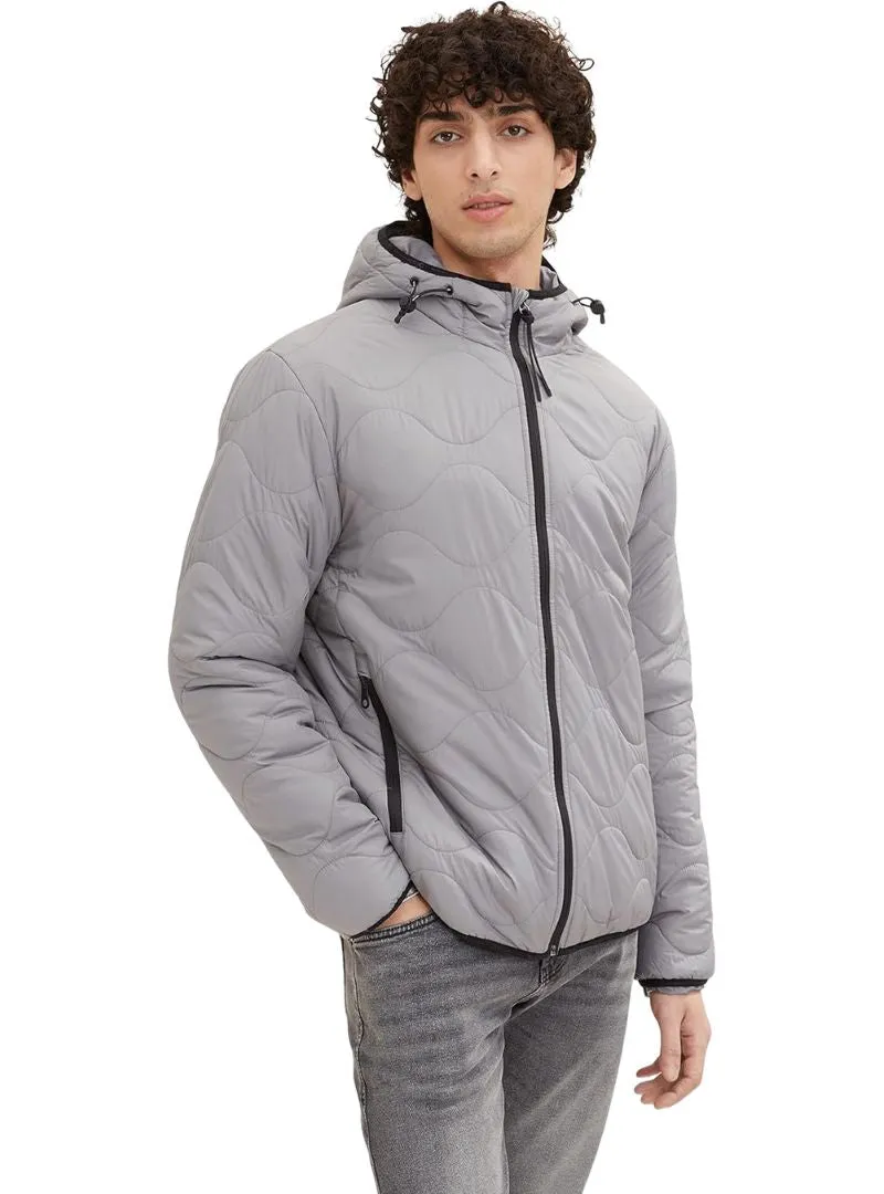 PATTERNED LIGHT WEIGHT HOODED JACKET sold by FBO product image thumbnail 3