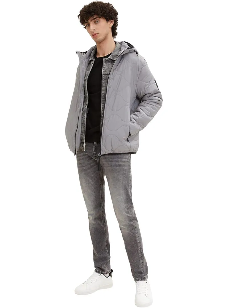 PATTERNED LIGHT WEIGHT HOODED JACKET sold by FBO product image thumbnail 2
