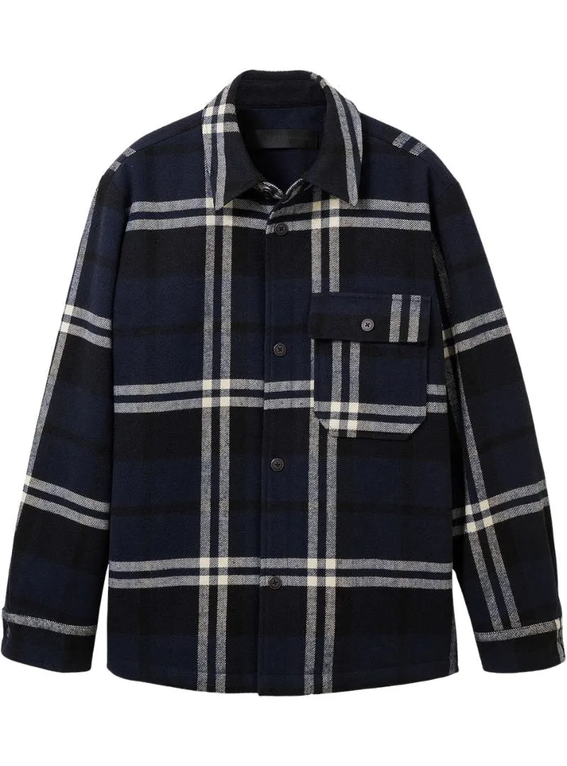 CHECKERED DETAILED SHACKET sold by FBO product image thumbnail 3