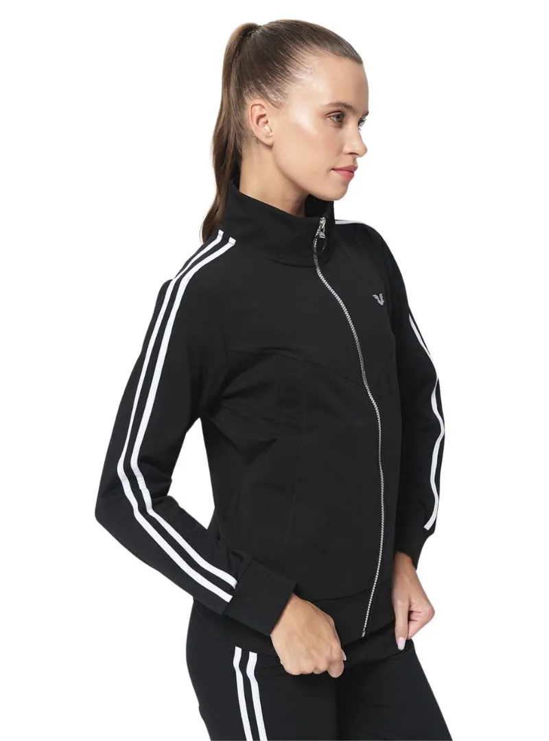 Crew Neck Zip Up Track Top sold by FBO product image thumbnail 2