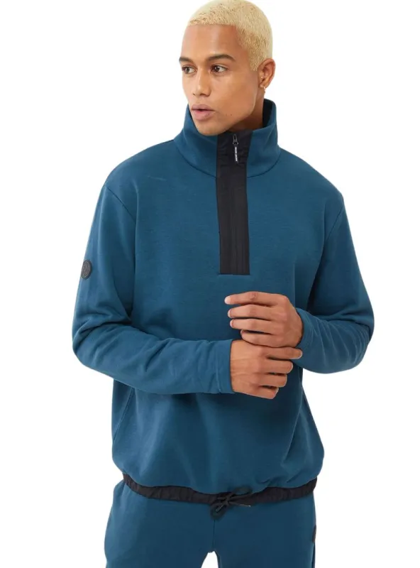 Basic Quarter Zip Fleece Top sold by FBO