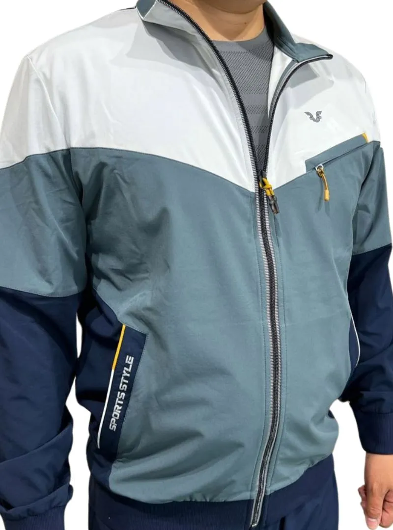 High Neck Zip Up Jacket sold by FBO product image thumbnail 2