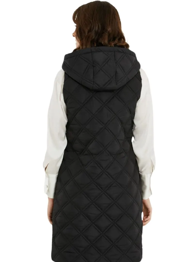 Detailed Hooded Sleeveless Jacket sold by FBO product image thumbnail 4