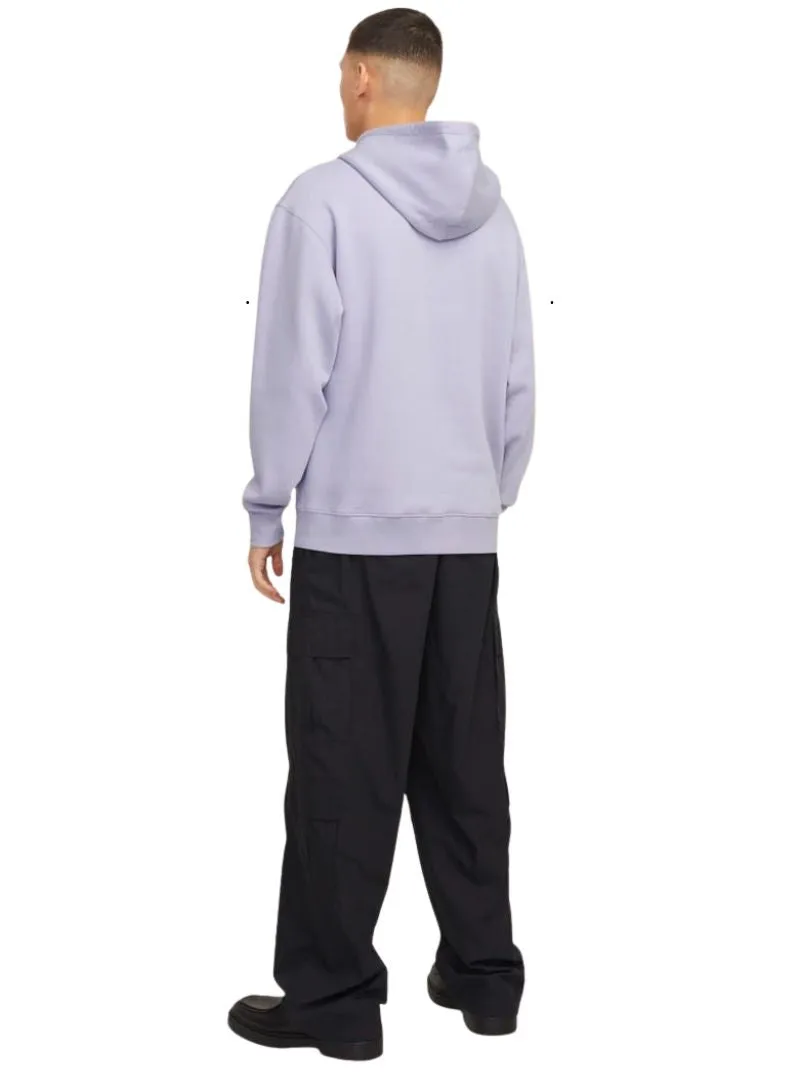 Jack & Jones Mens Basic Hoody - Purple sold by FBO product image thumbnail 3