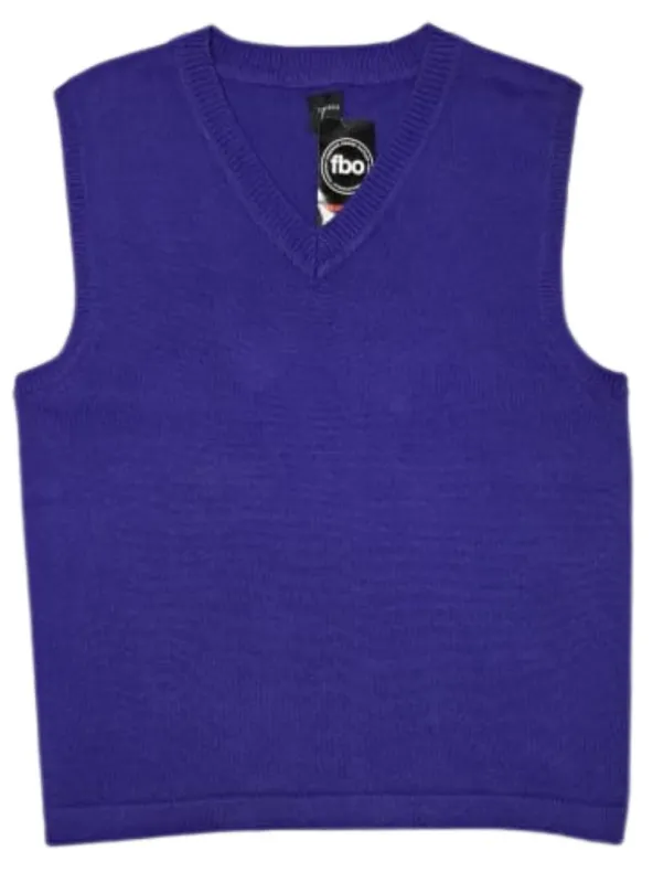 Terranova Mens Knit Pullover - Purple sold by FBO