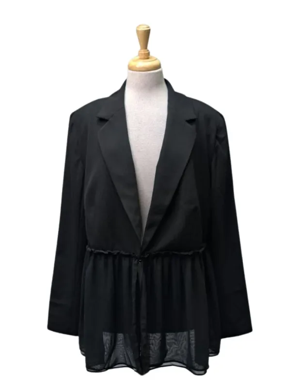 International Brand #Cutlable Ladies Casual Jacket - Black sold by FBO