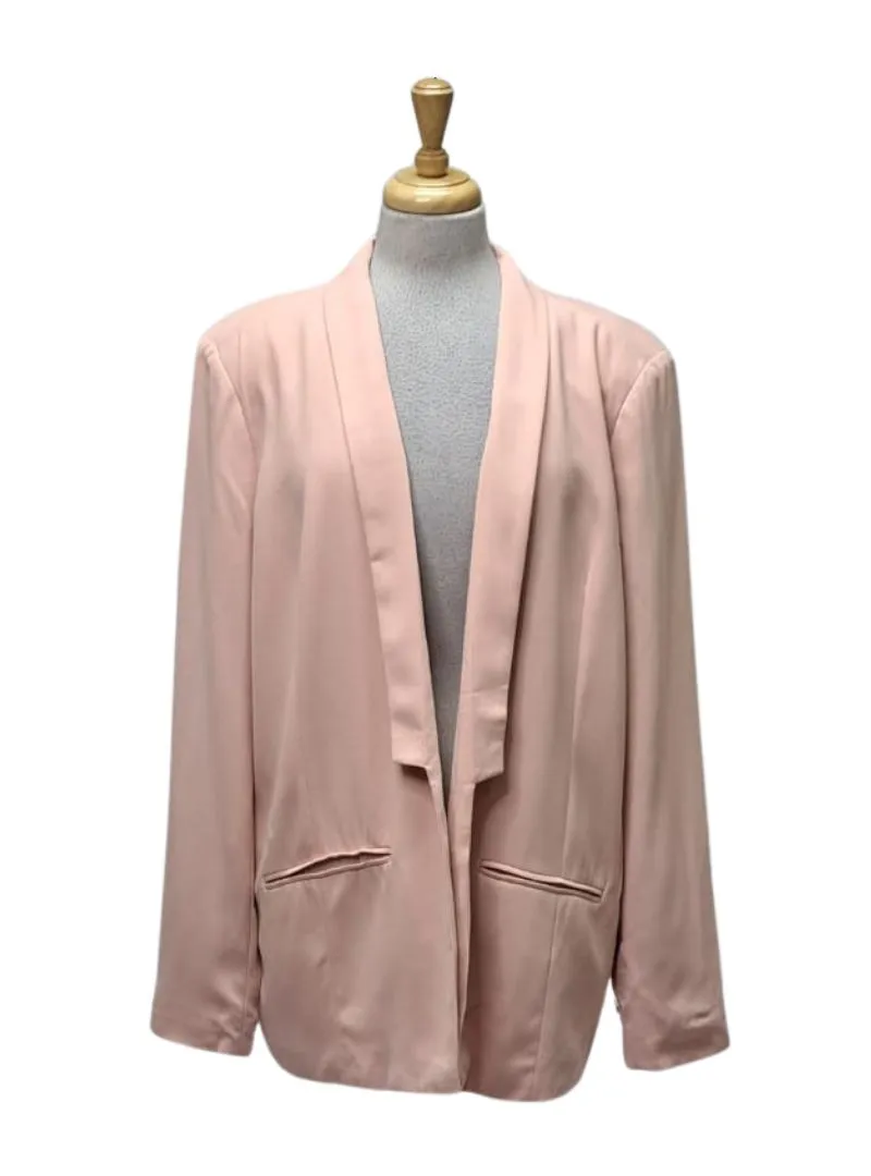 International Brand #Cutlable Ladies Open Casual Jacket - Dusty Pink sold by FBO