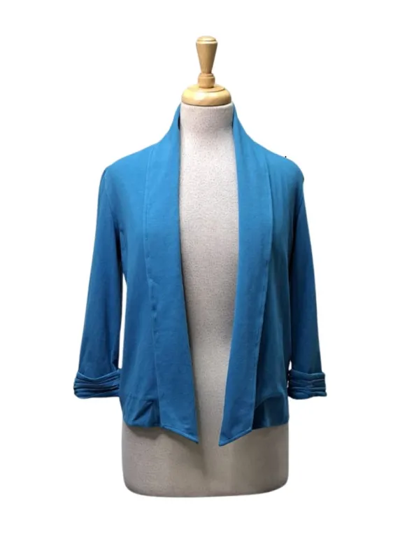 International Brand #Cutlable Ladies Casual Jacket - Blue sold by FBO