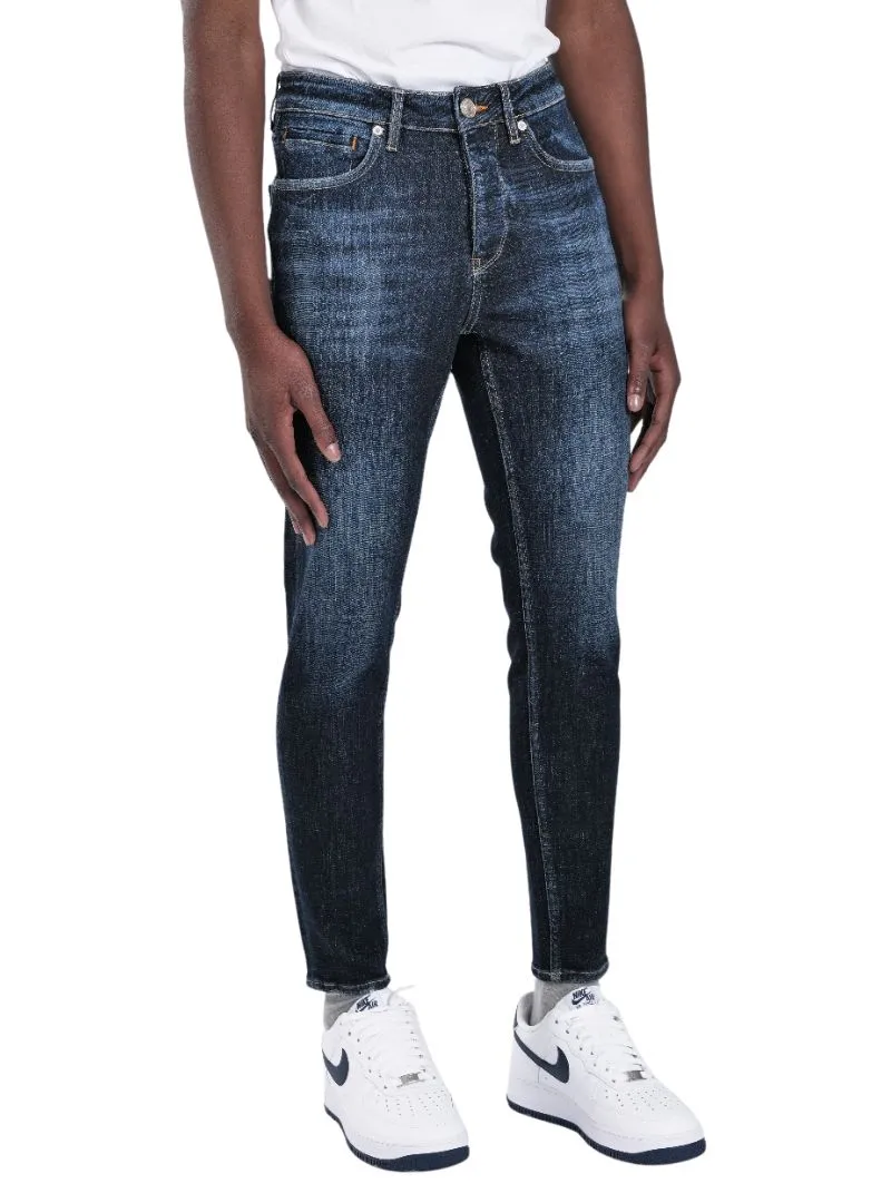 Gabbia Denim Mens Basic Jeans - Navy sold by FBO