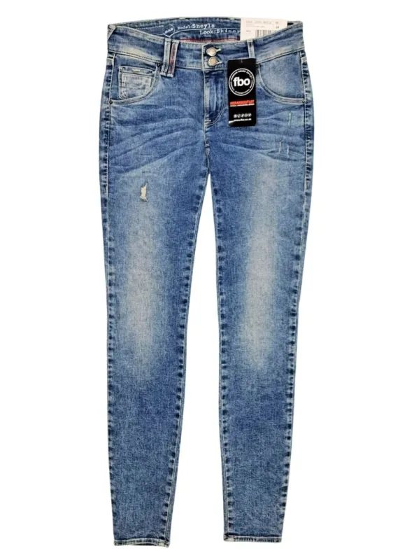 Gas Denim Sheyla Skinny Fit Jean - Blue sold by FBO