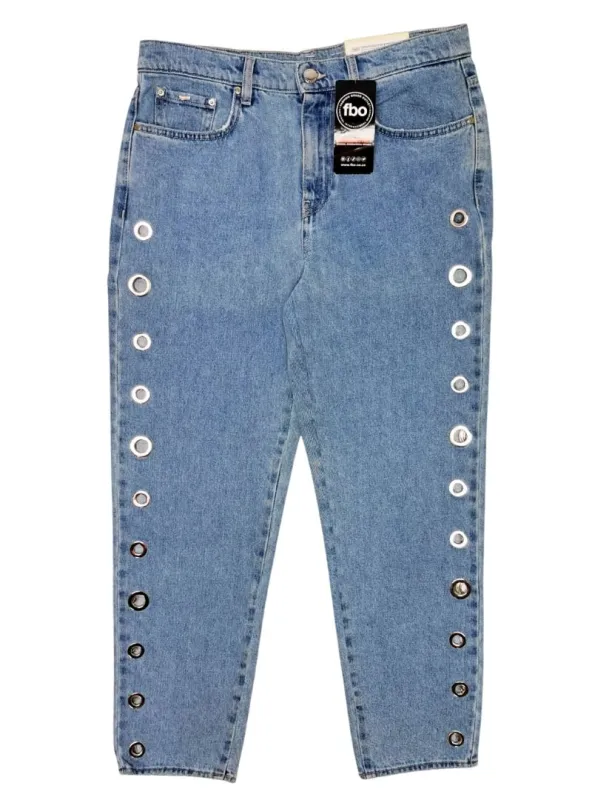 Gas Denim Ladies Juice Rings Jean - Blue sold by FBO