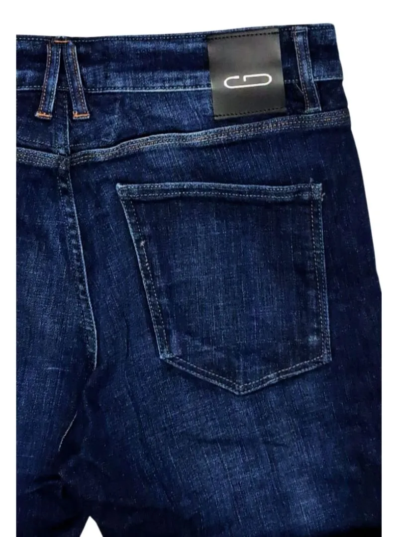 Gabbia Denim Mens Slim Fit Jean - Blue sold by FBO product image thumbnail 4